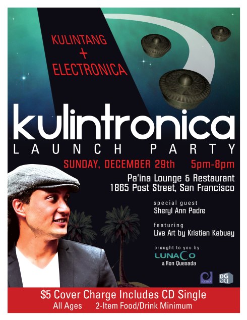 Kulintronica LAUNCH is 12/29/13 at Pa'ina Lounge in San Francisco